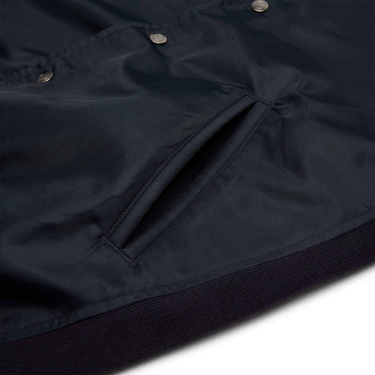 Reigning Champ Reigning Champ Lt Satin Stadium Jacket (Navy)