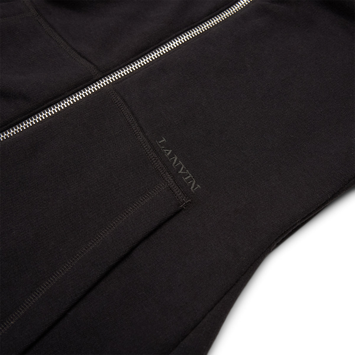 Lanvin Fitted Zipped Jacket (Black)