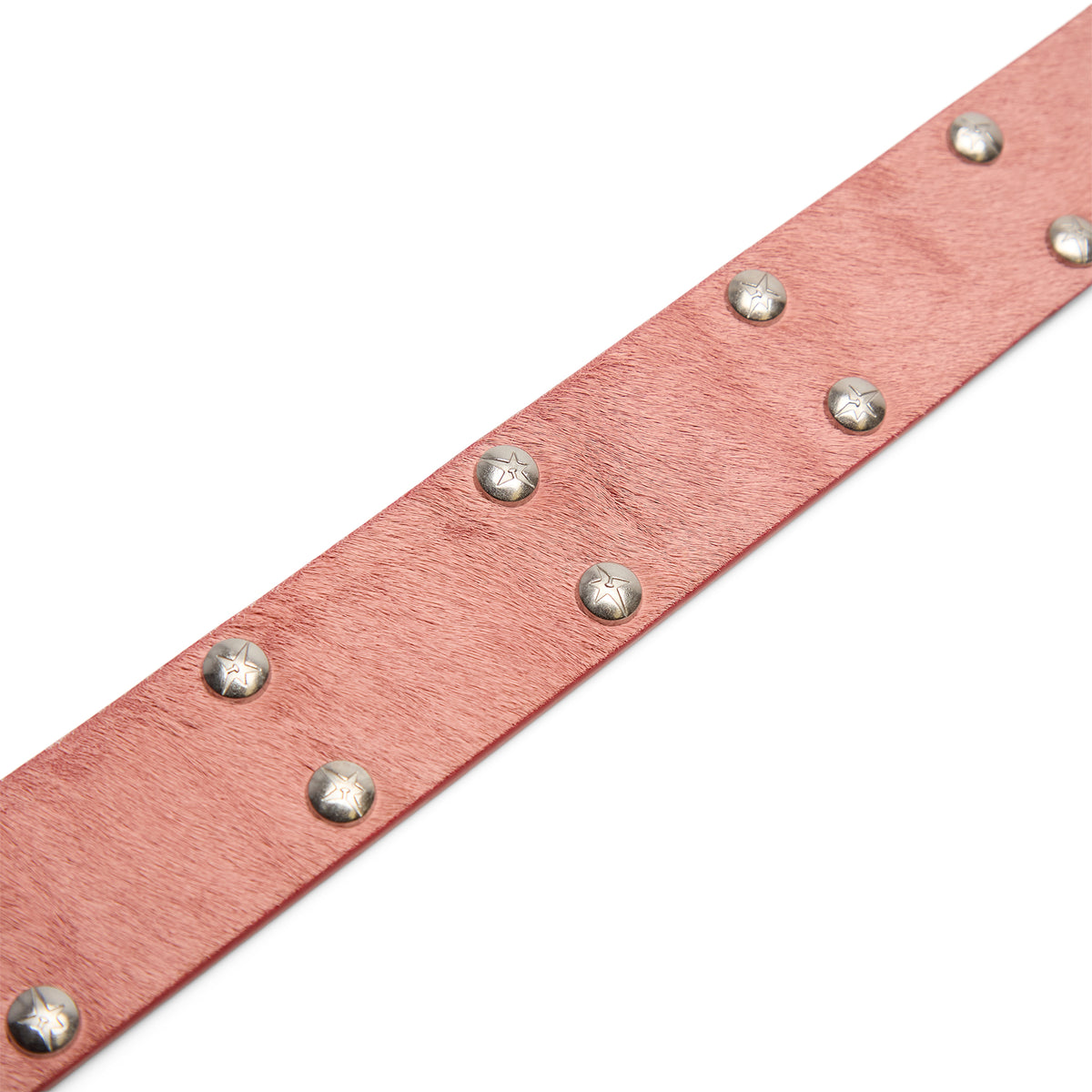 Carpet Company Pony Hair Studded Belt (Pony)