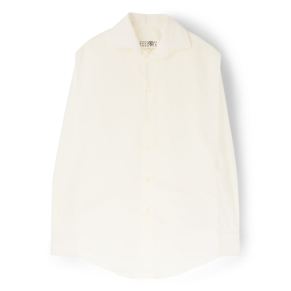 MM6 Maison Margiela Long-sleeved Top (Off White)