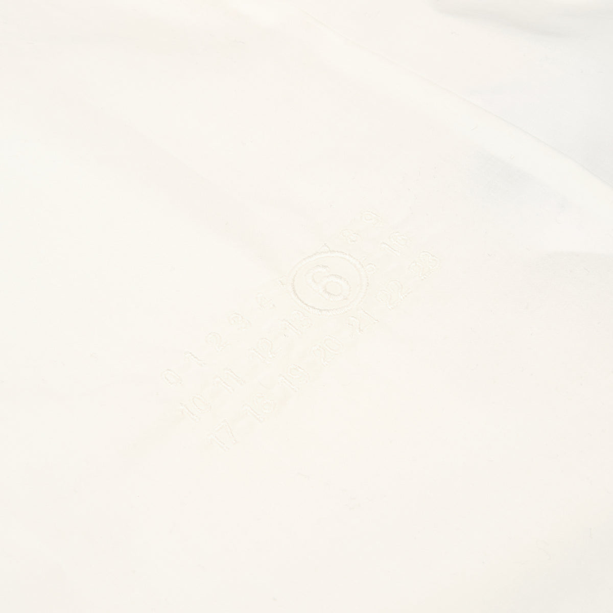 MM6 Maison Margiela Long-sleeved Top (Off White)