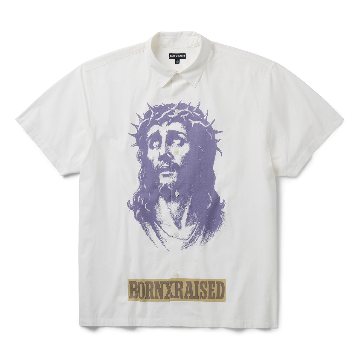 Born x Raised Salvation Button Up (White)