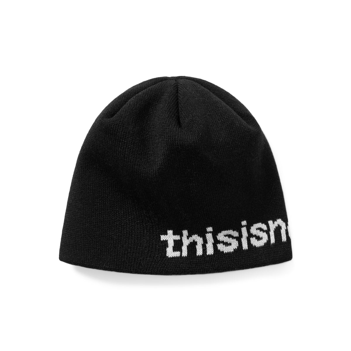 thisisneverthat SP-Logo No Cuff Beanie (Black)