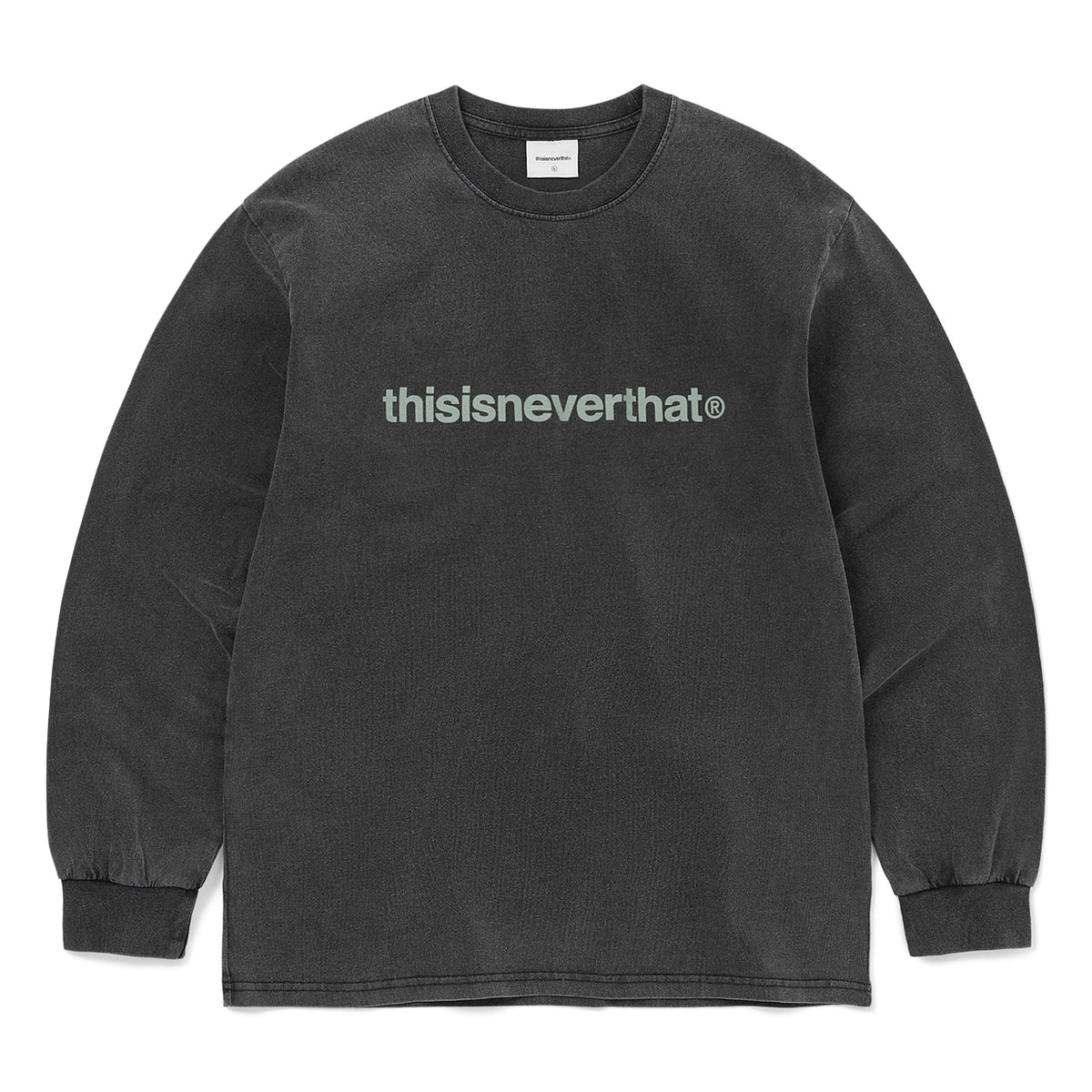 thisisneverthat T-Logo L/S Tee (Washed Black)