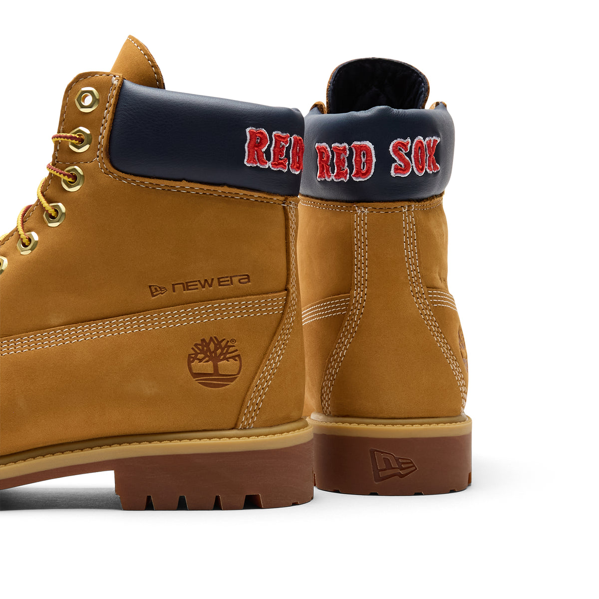 Timberland x New Era x Red Sox 6-Inch Waterproof Boot (Wheat Red Sox)
