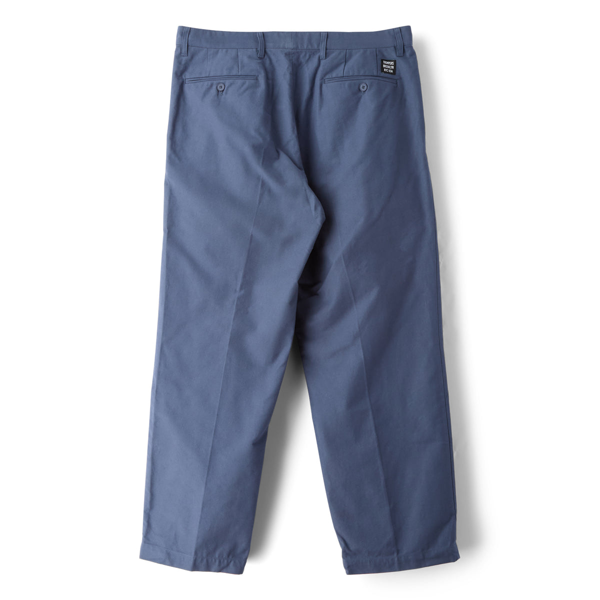 THUMPERS NYC Tuck Pants (Blue Gray)