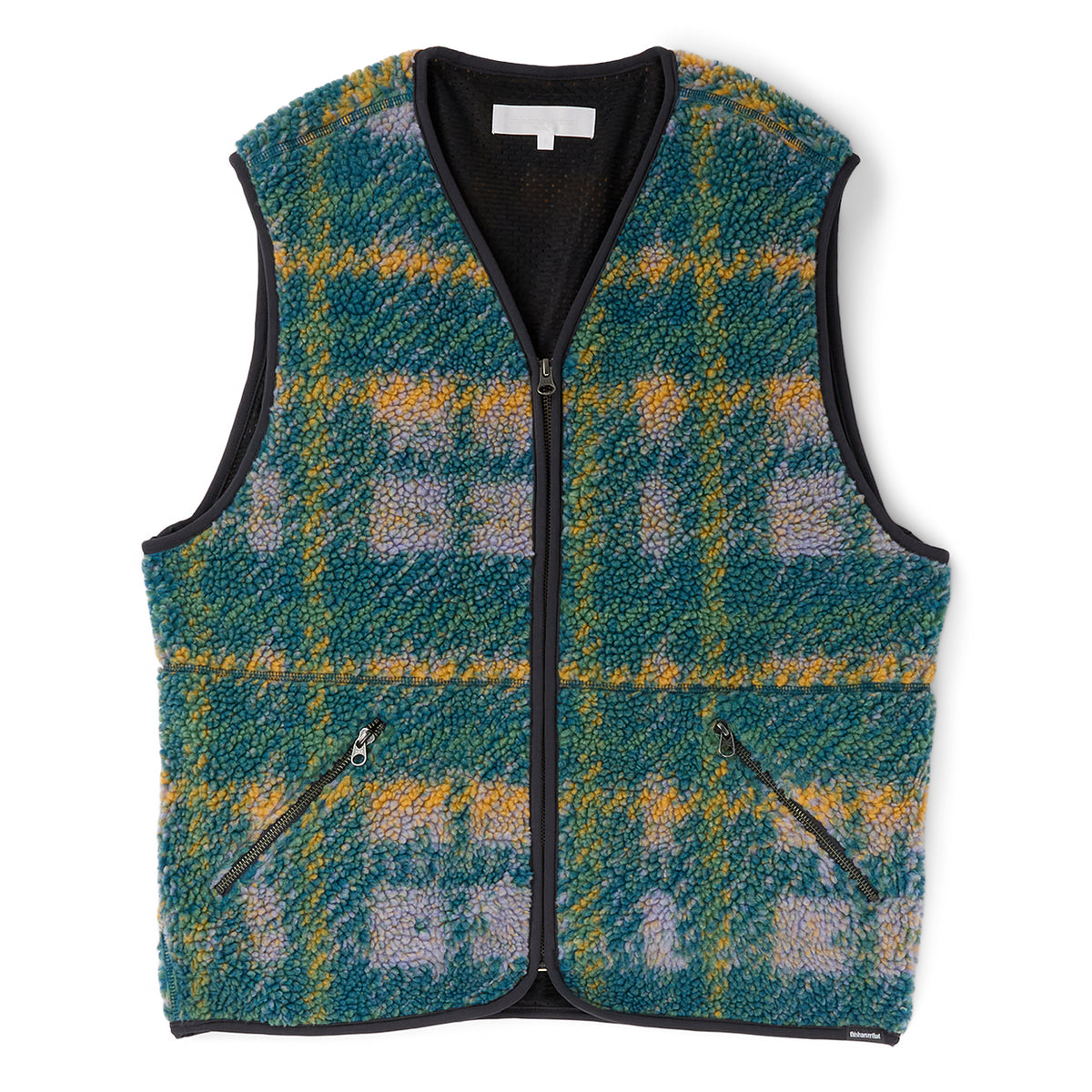 thisisneverthat Fleece Check Vest (Lavender)