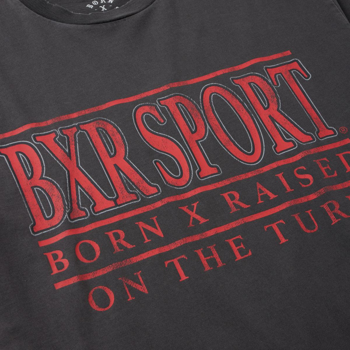 Born x Raised University Tee (Vintage Black)
