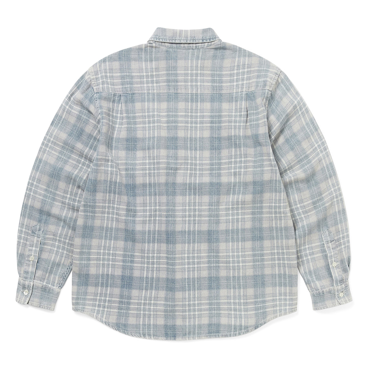 thisisneverthat Washed Check Shirt (Blue)