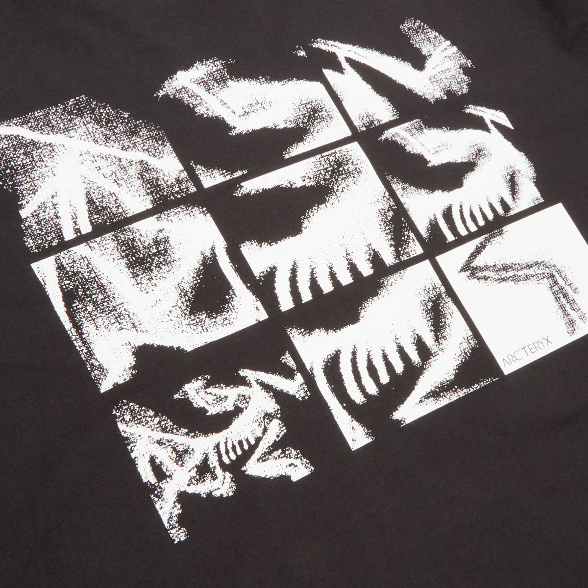 Arc'teryx Kragg SL Cotton Bird Tile LS M (Black / Arctic Silk)
